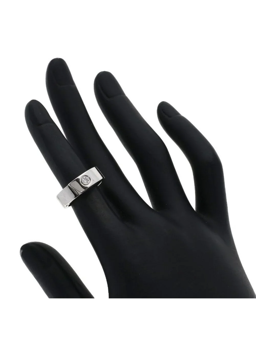 Cartier Anniversary Diamond 47 Ring 18k White Gold